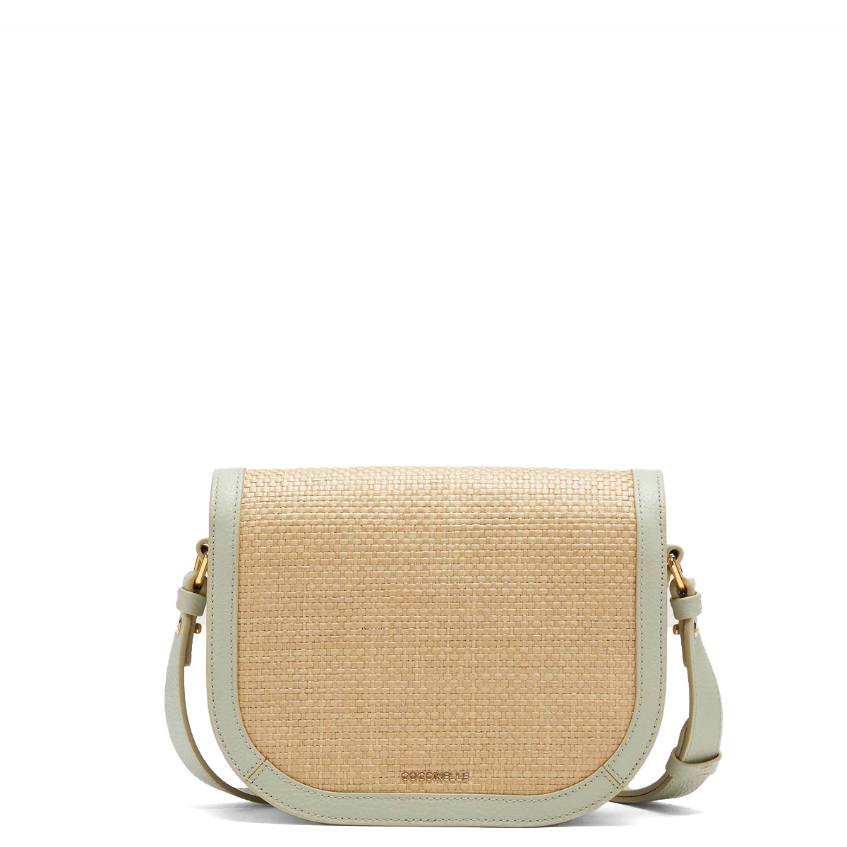 Coccinelle Borsa a tracolla Dew Straw Small Celadon Green - 3