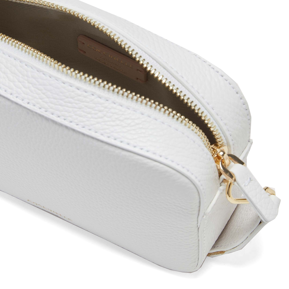 Coccinelle Minibag Tebe Brillant White - 4