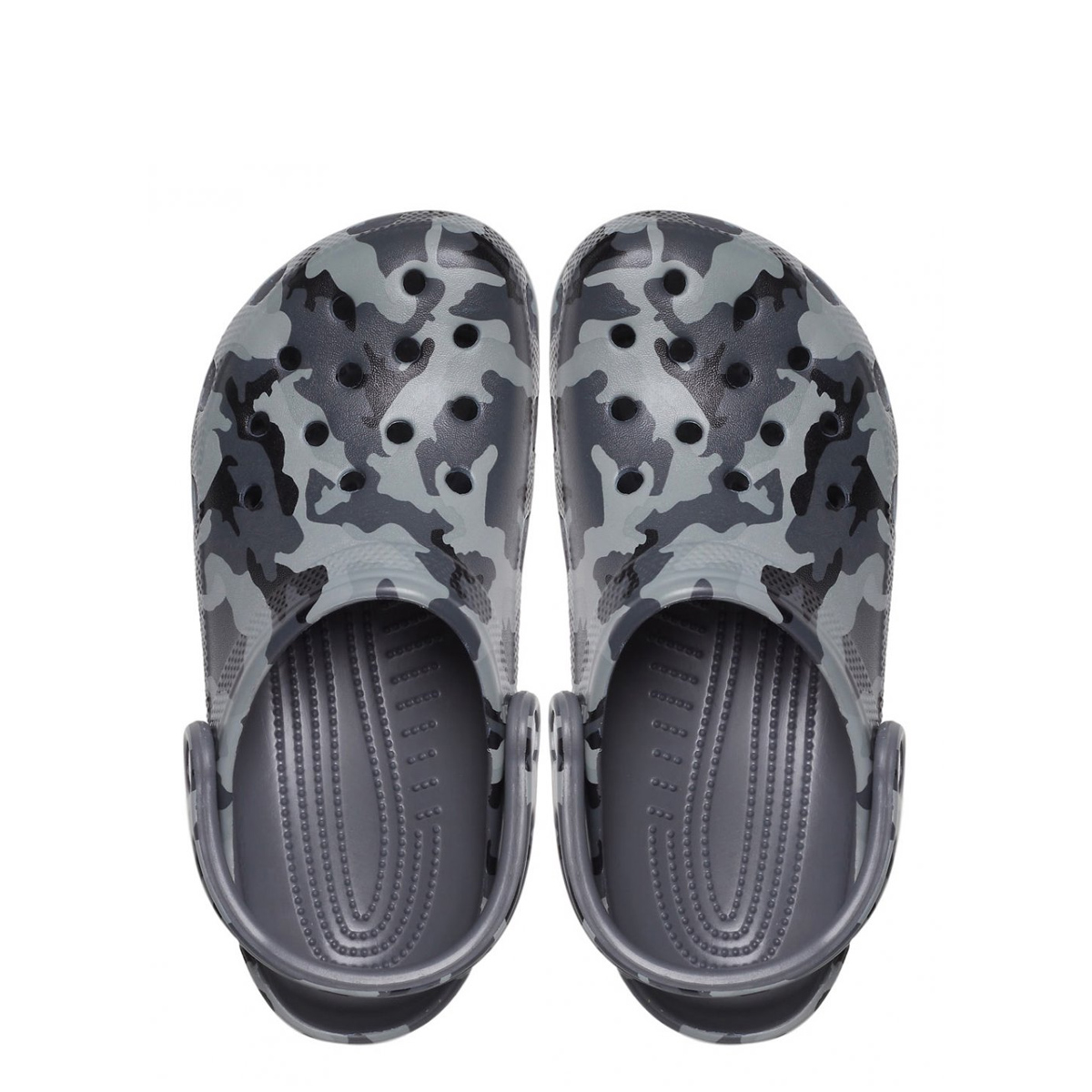 Crocs Classic Sabot Printed Camo Clog Slate Grey Multi - 2