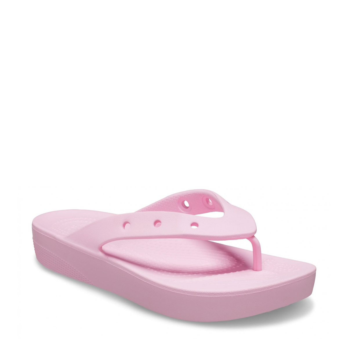 Crocs Infradito Classic Platform Flip W Flamingo - 2