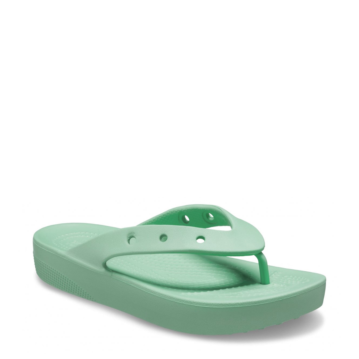 Crocs Infradito Classic Platform Flip W Jade Stone - 2