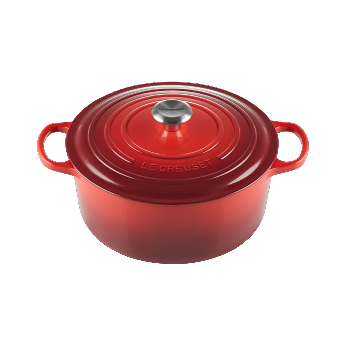 Le Creuset Cocotte Rotonda Evolution 24 cm Ciliegia - 2