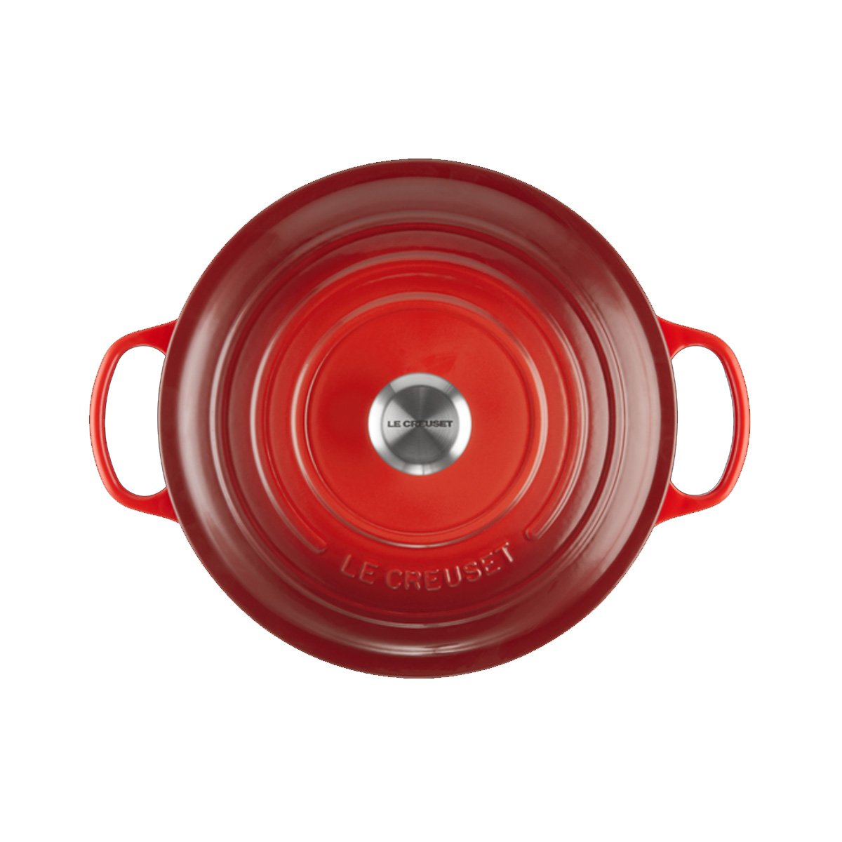 Le Creuset Cocotte Rotonda Evolution 24 cm Ciliegia - 4