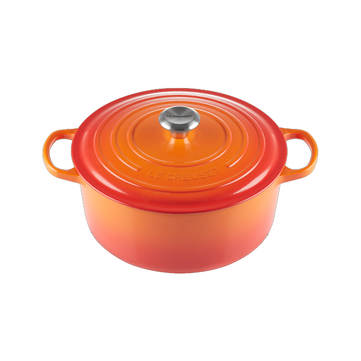 Le Creuset Cocotte Rotonda Evolution 24 cm Arancio - 2