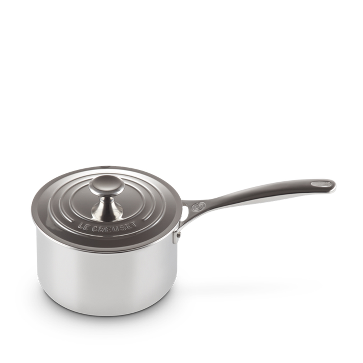 Le Creuset Casseruola con coperchio in acciaio inox 18 cm - 2