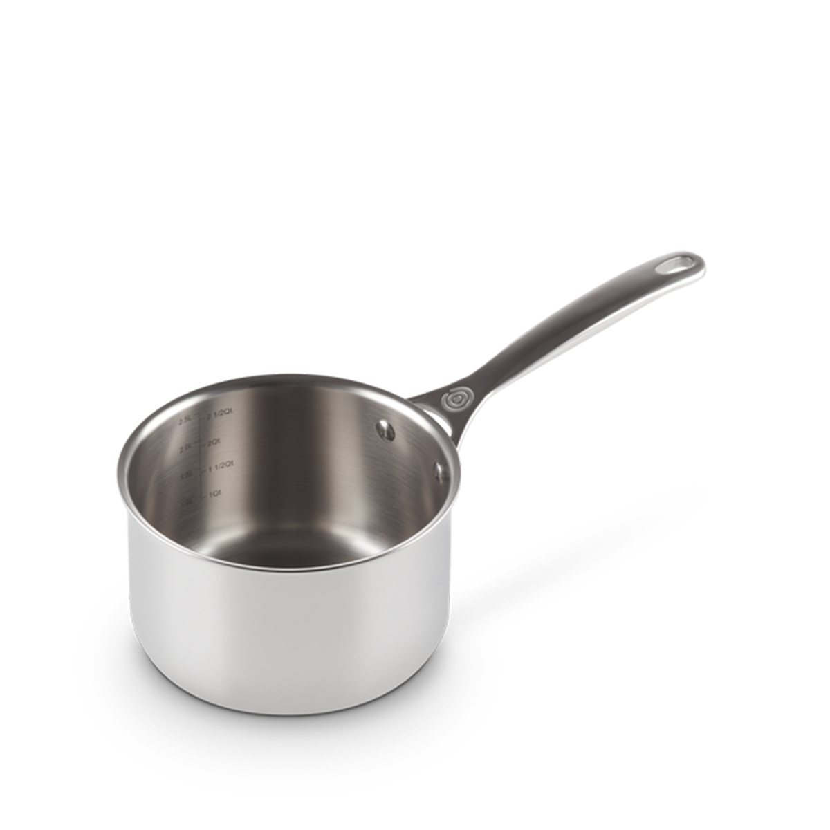 Le Creuset Casseruola con coperchio in acciaio inox 18 cm - 4