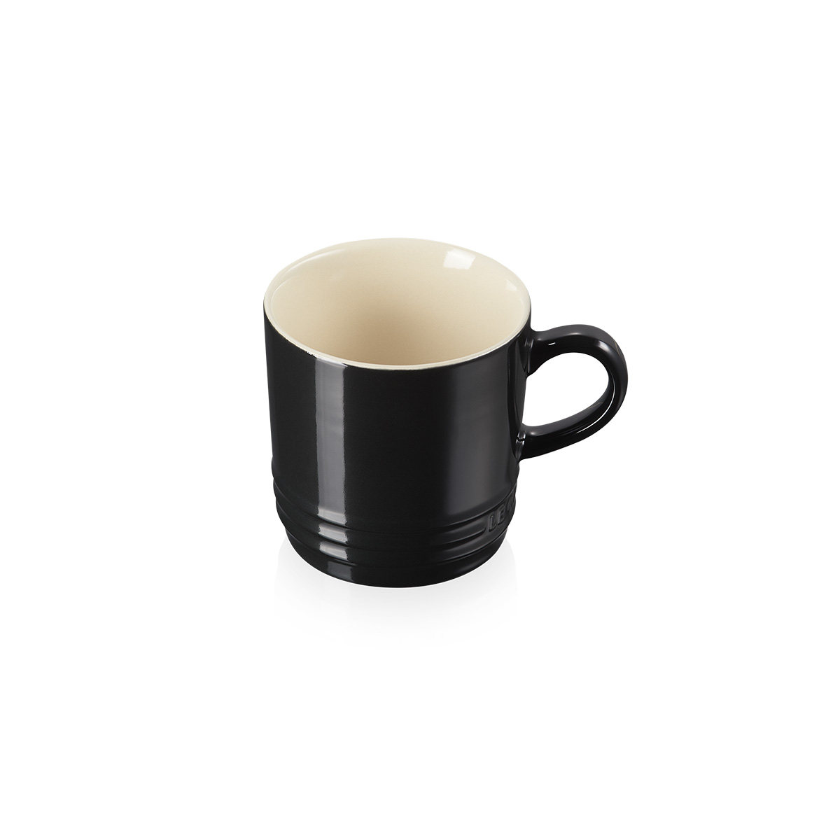 Le Creuset Tazza Cappuccino London 200 ml Nero Lucido - 4