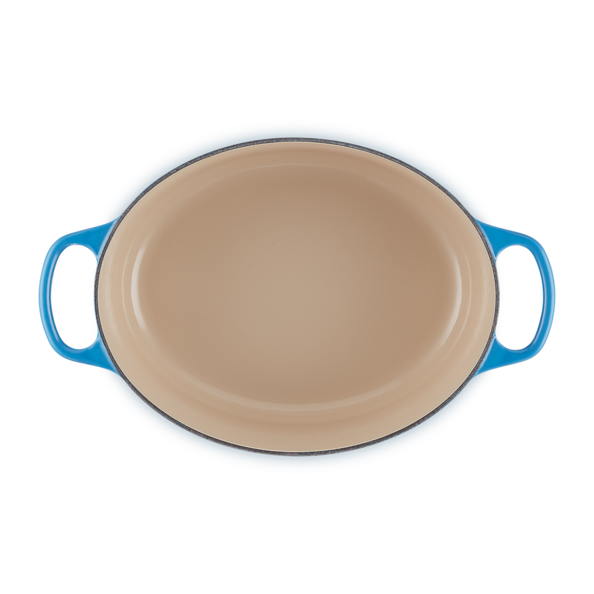 Le Creuset Cocotte Ovale Evolution 29 cm Azure Blu - 5