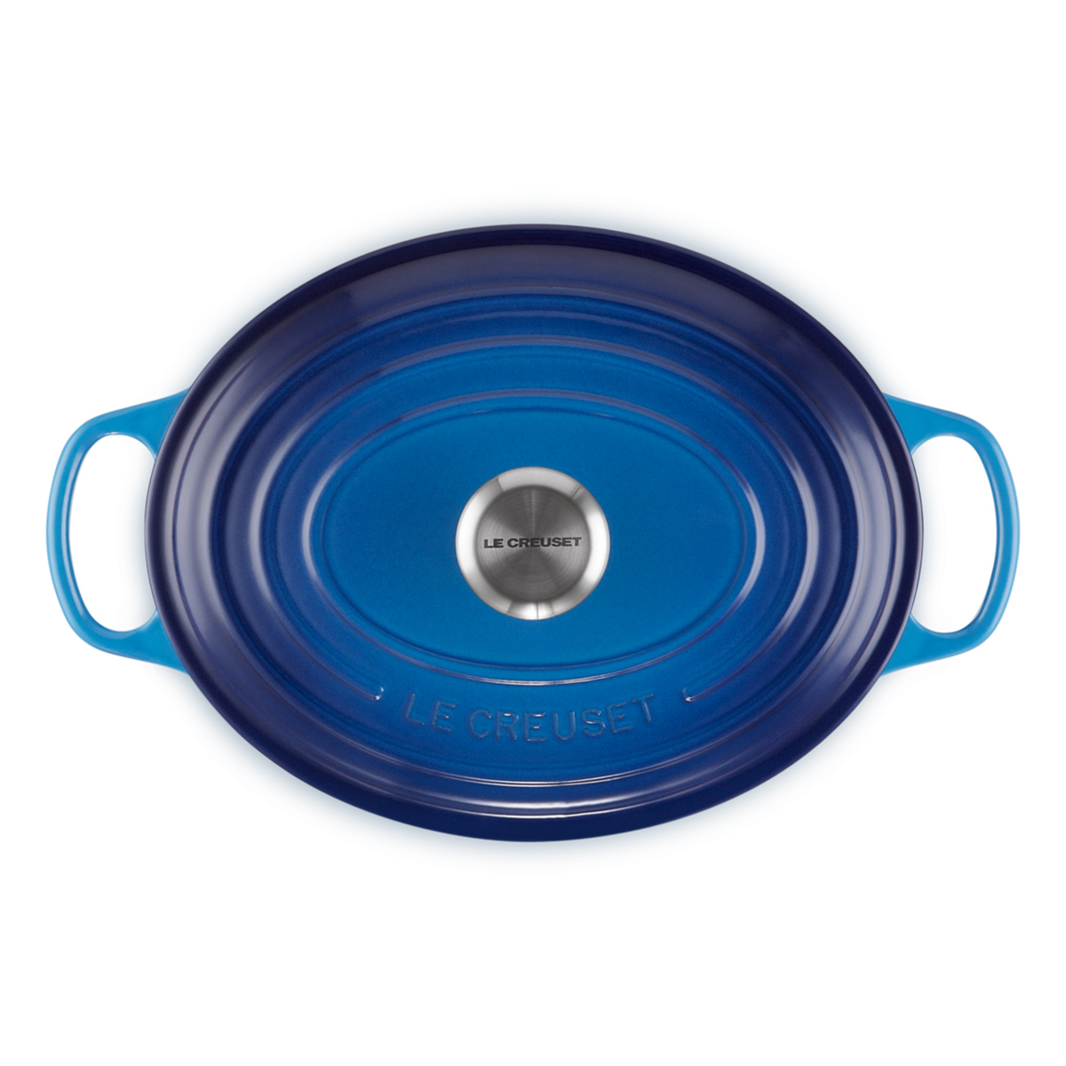 Le Creuset Cocotte Ovale Evolution 31 cm Azure Blu - 4