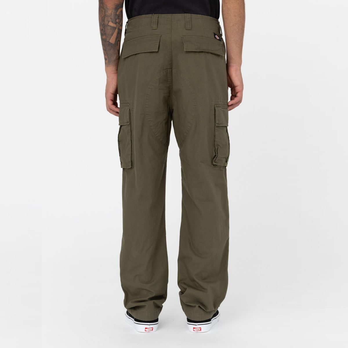 Dickies Pantaloni Cargo Eagle Bend Military Green - 2