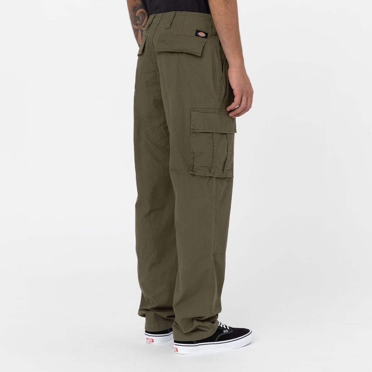 Dickies Pantaloni Cargo Eagle Bend Military Green - 5