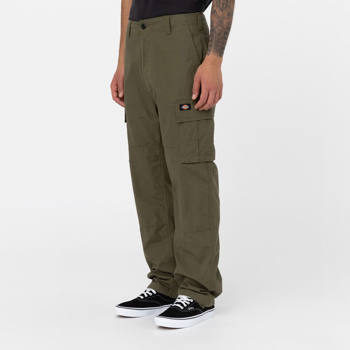 Dickies Pantaloni Cargo Eagle Bend Military Green - 6