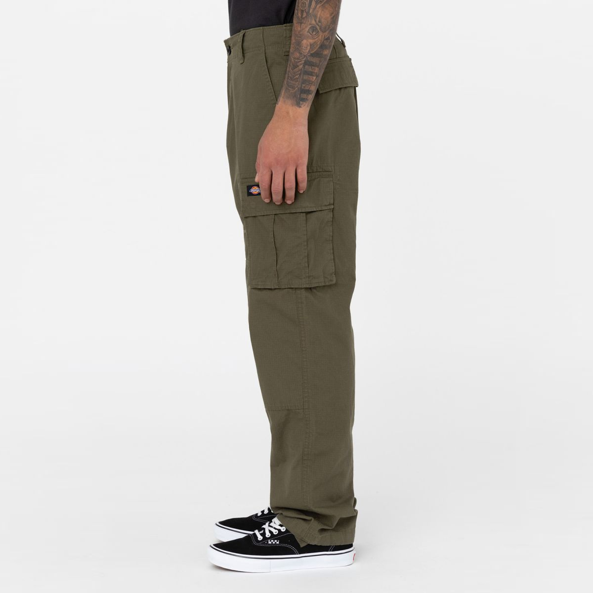 Dickies Pantaloni Cargo Eagle Bend Military Green - 7