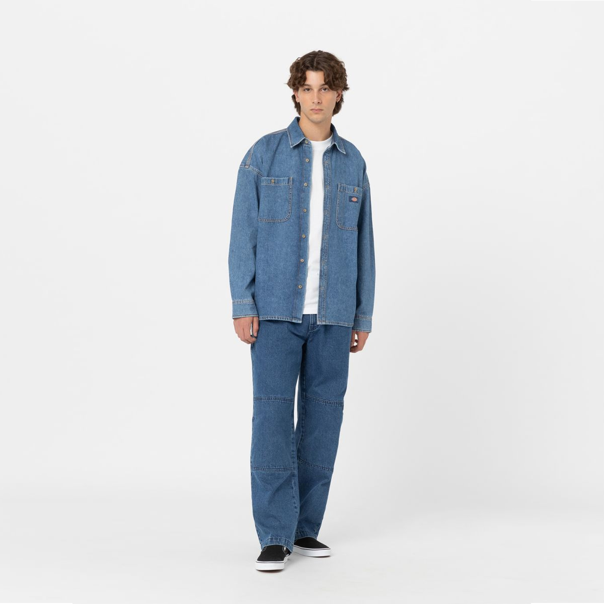 DCKS Camicia di Jeans Houston Classic Blue - 5