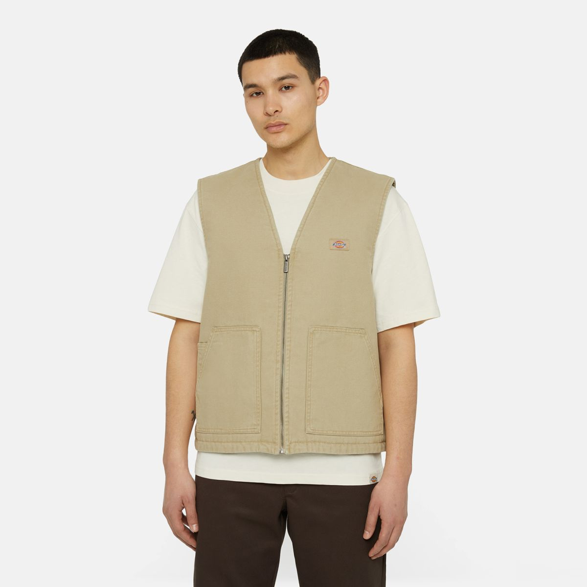 Dickies Gilet Duck Canvas Desert Sand - 3