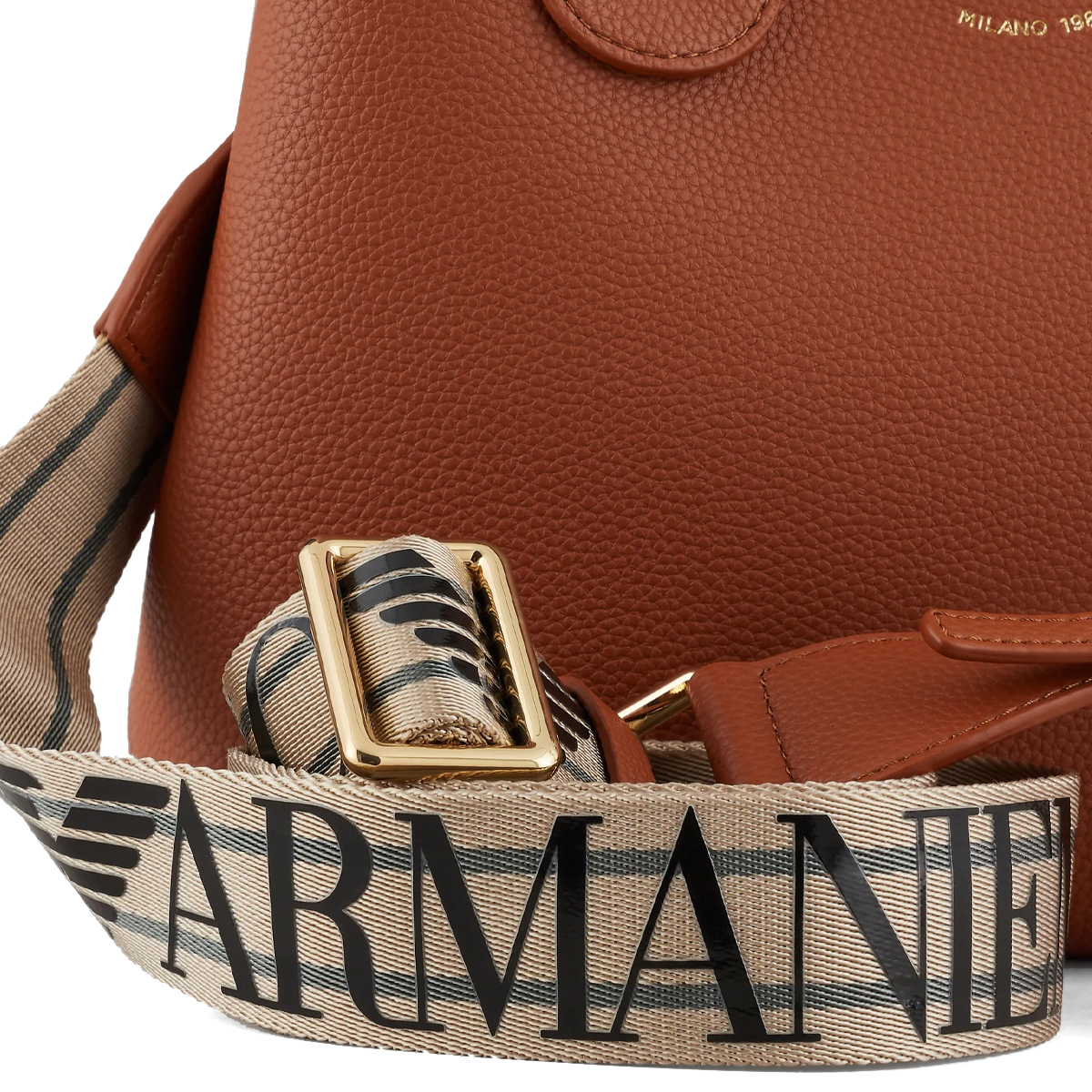 Emporio Armani Borsa a mano MyEA Small Cuoio Rosso - 5