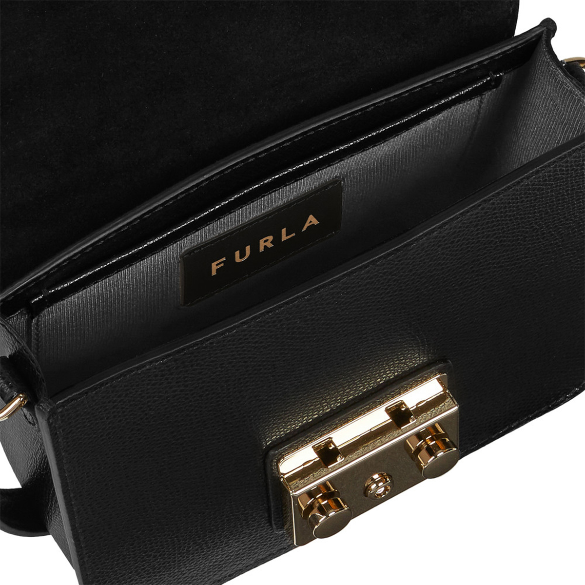 Furla Mini Borsa a bandoliera Metropolis Nero - 3