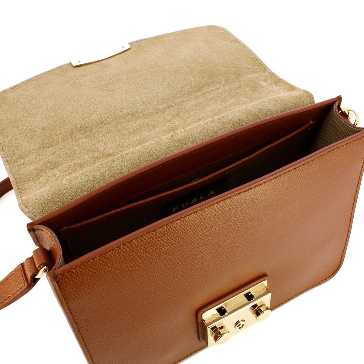 Furla Borsa a Bandoliera Metropolis S Cognac - 4