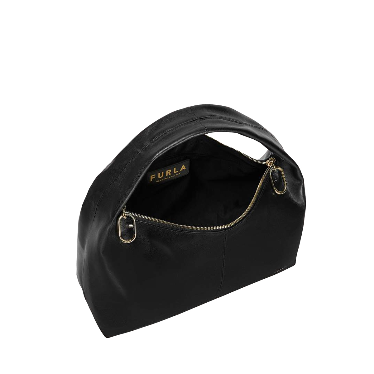 Furla Hobo Bag Ginger L Nero - 4