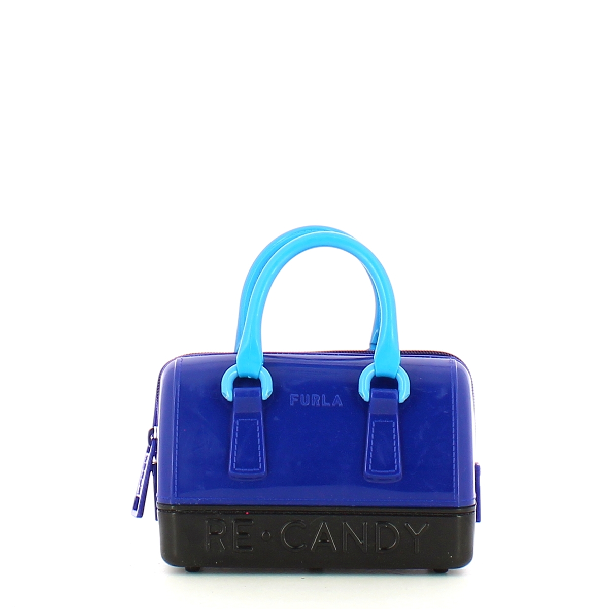 Furla Mini Bauletto Candy Black Pacifico Ciano - 1