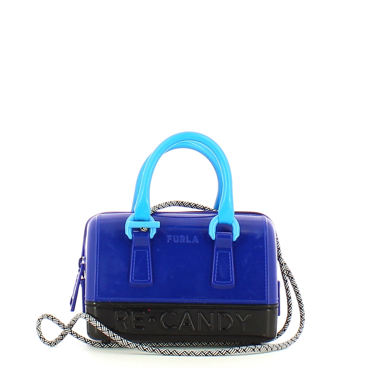 Furla Mini Bauletto Candy Black Pacifico Ciano - 4