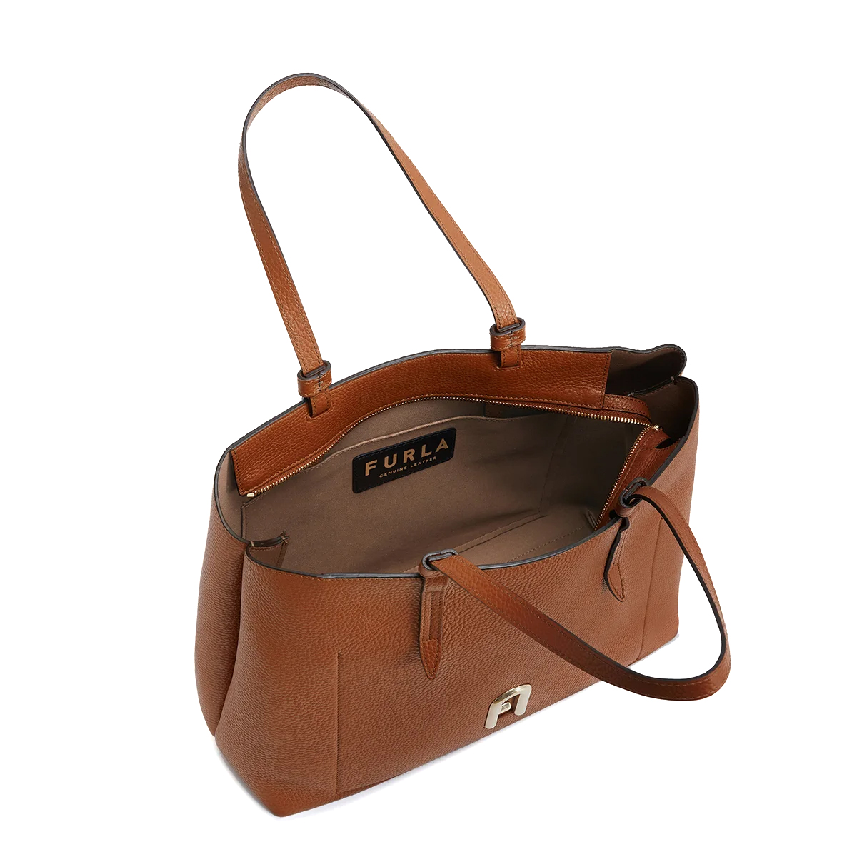 Furla Shopper Primula L Cognac - 5