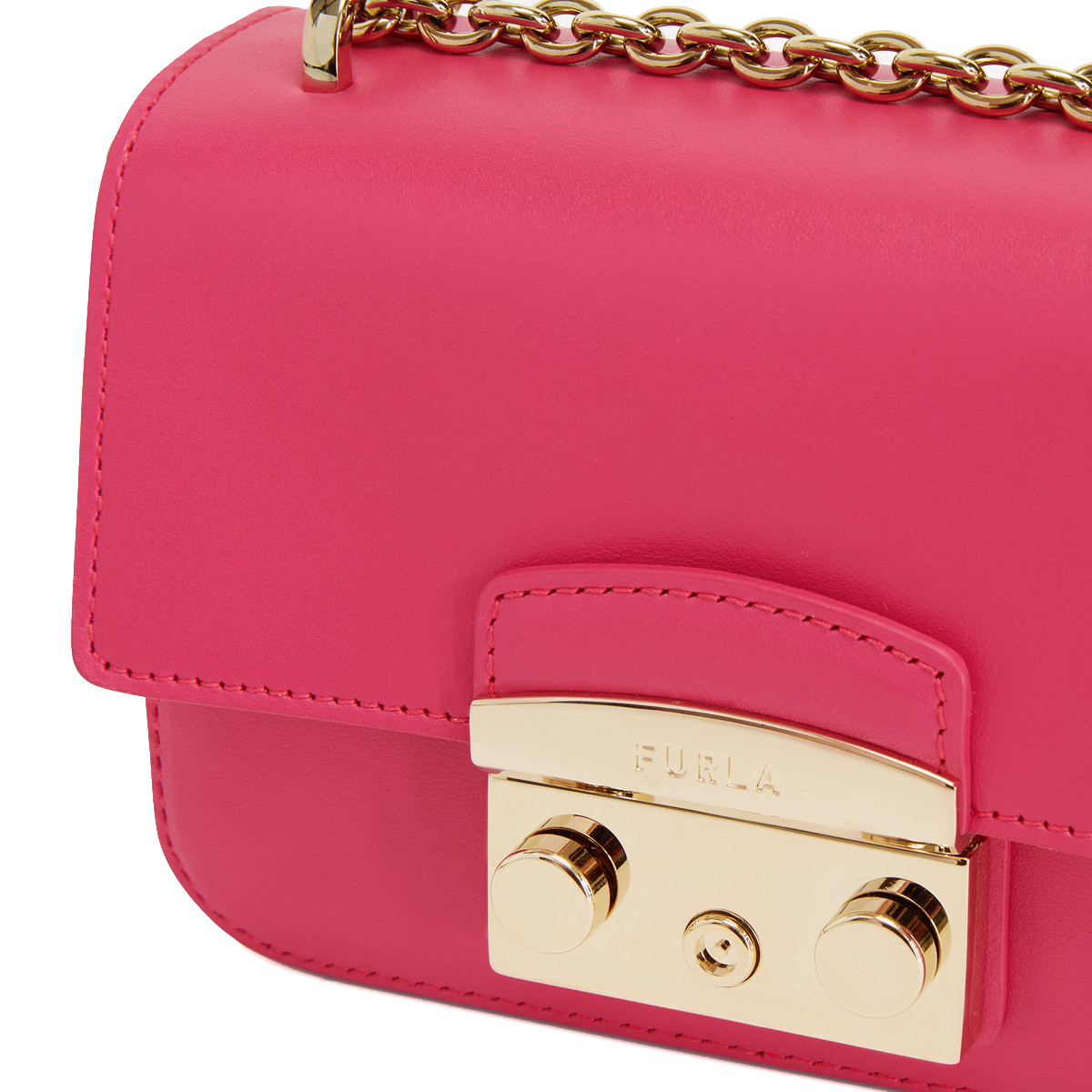 Furla Mini Borsa a bandoliera Metropolis Pop Pink - 4