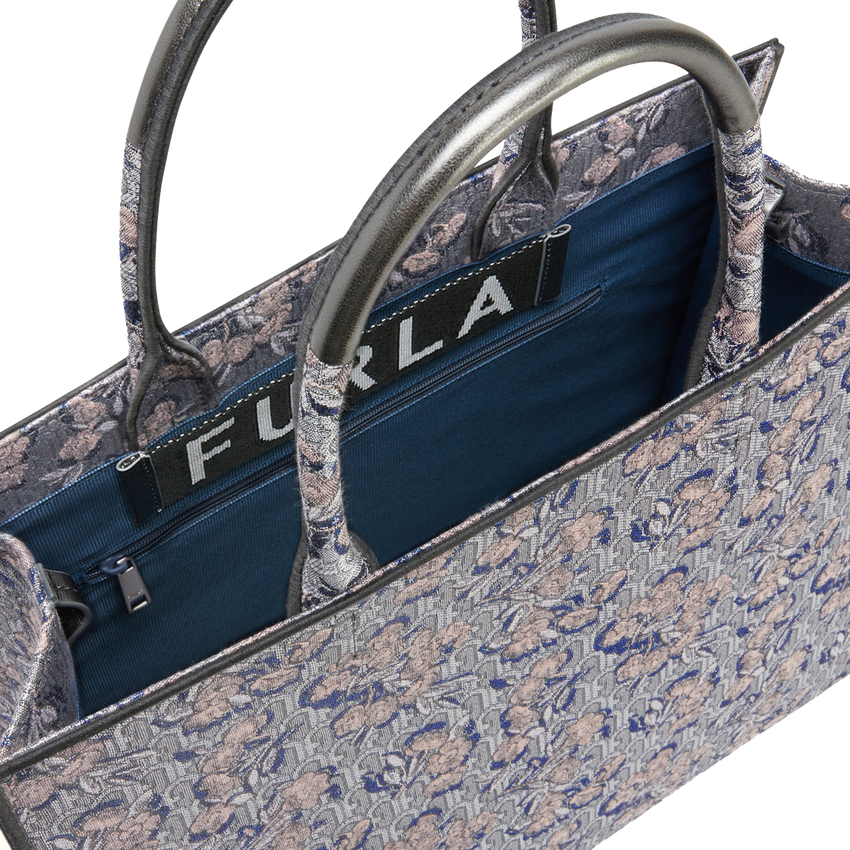 Furla Borsa a mano Opportunity L Toni Color Silver - 4