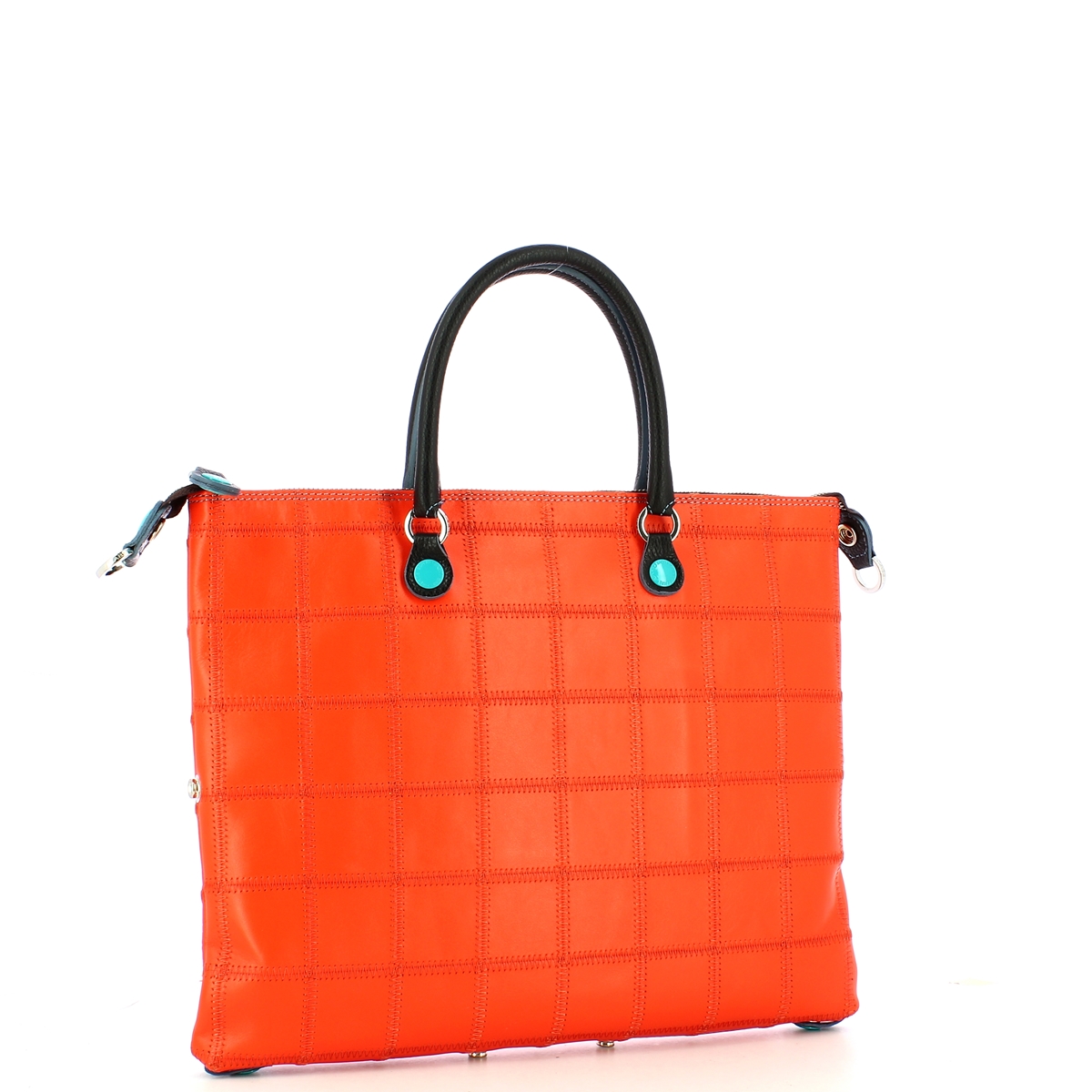 Gabs Borsa G3 M Patchwork Arancio Opaco - 2