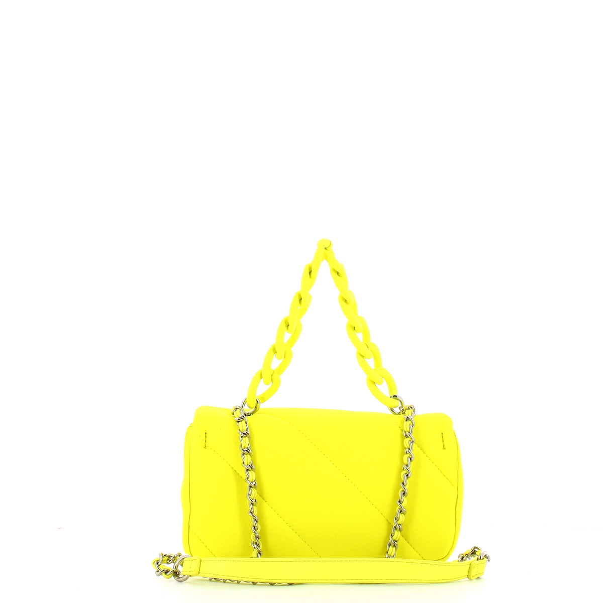 Gaëlle Borsa a mano in neoprene Giallo Fluo - 3