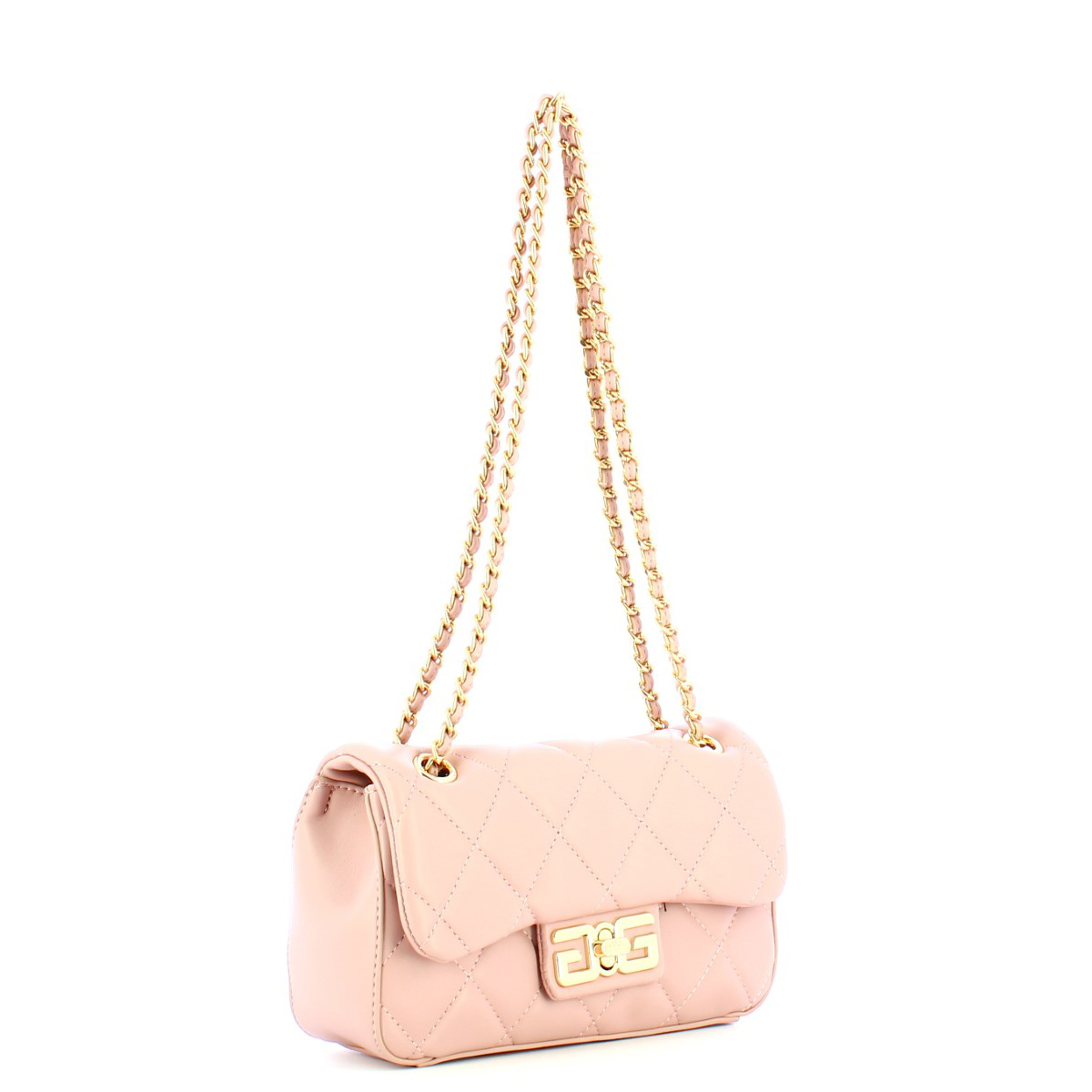 Gaëlle Mini Borsa a spalla matelassé Rosa - 2