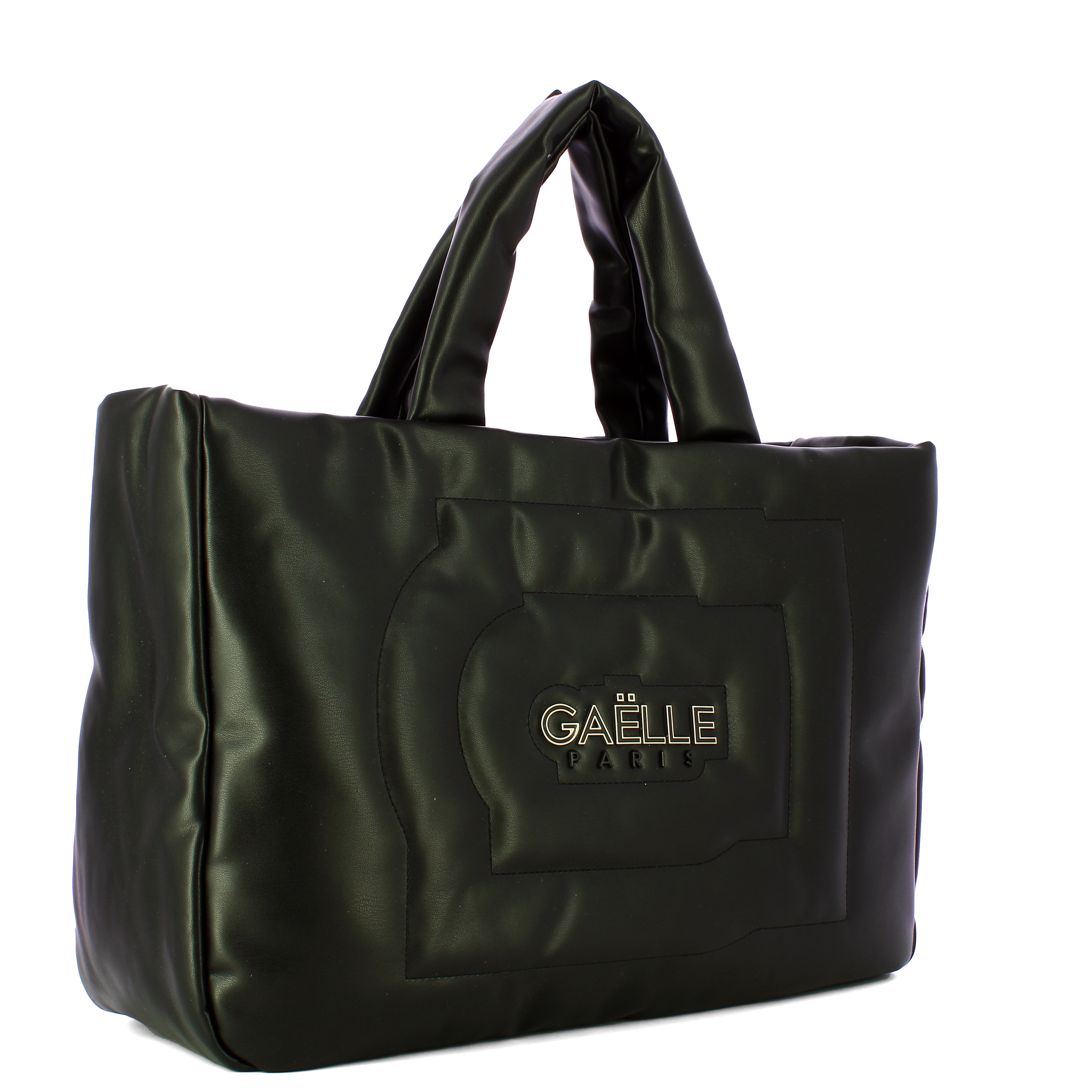 Gaëlle Maxi Borsa a mano Matelassè Puffer Nero - 2