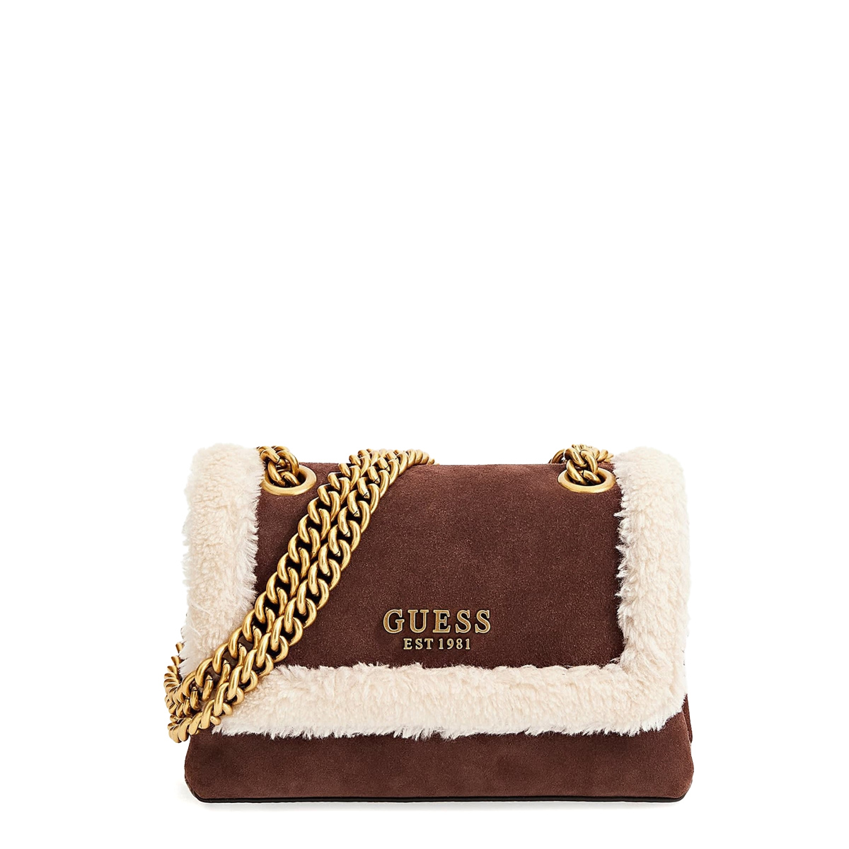 Guess Mini Borsa a tracolla Abey Chocolate - 1