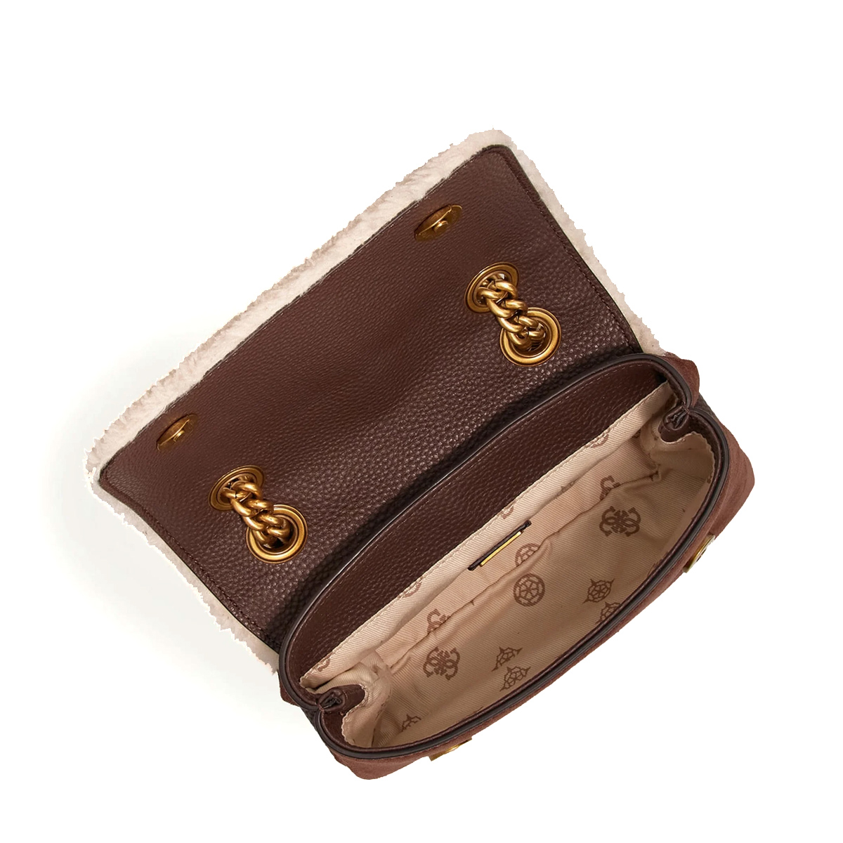 Guess Mini Borsa a tracolla Abey Chocolate - 3