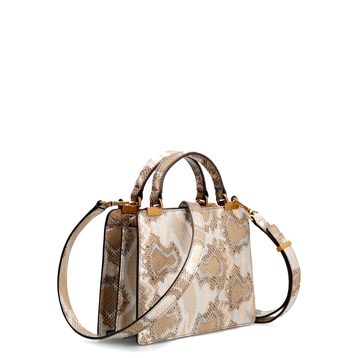 Guess Mini Borsa a mano Kristle Animalier Natural Snake - 2