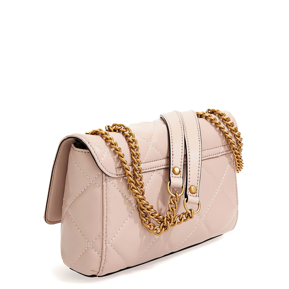 Guess Borsa a tracolla trapuntata Cessiyly Nude - 2