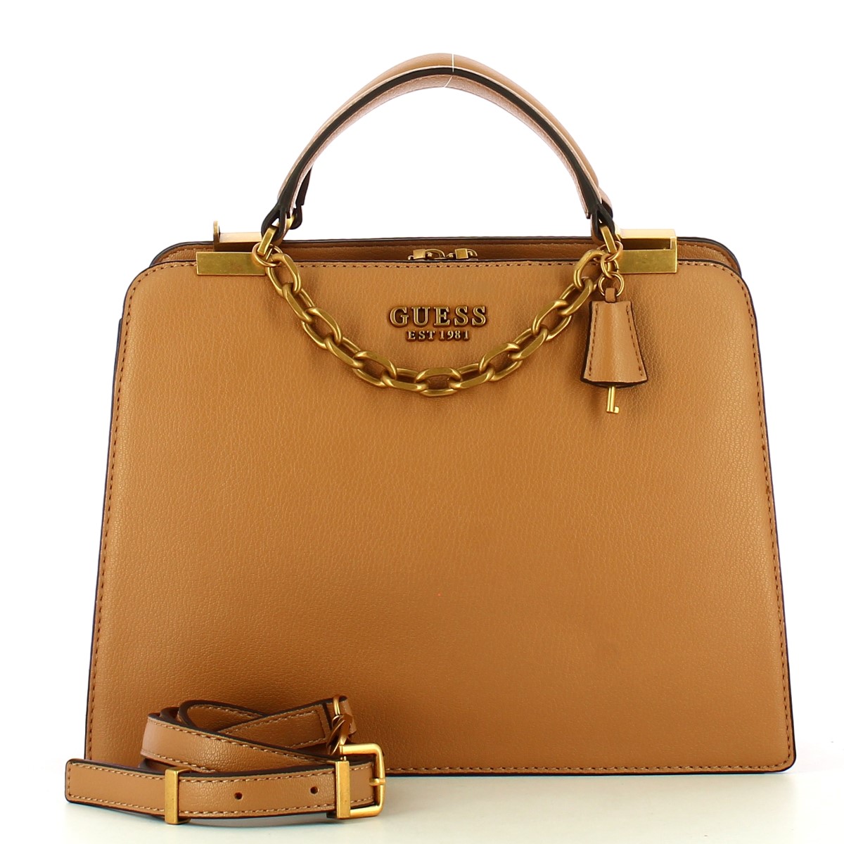 Guess Borsa a mano Kristle Caramel - 4