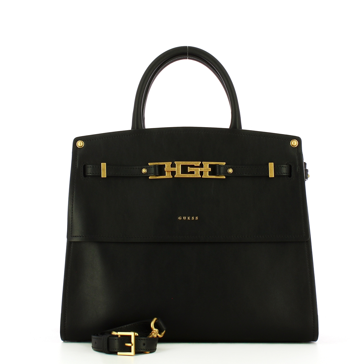 Guess Borsa a mano in pelle Cristina Black - 4