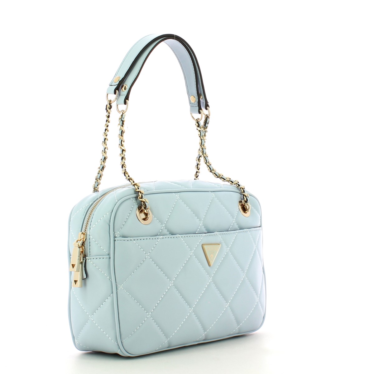 Guess Borsa a spalla trapuntata Cessily Pale Cloud - 2