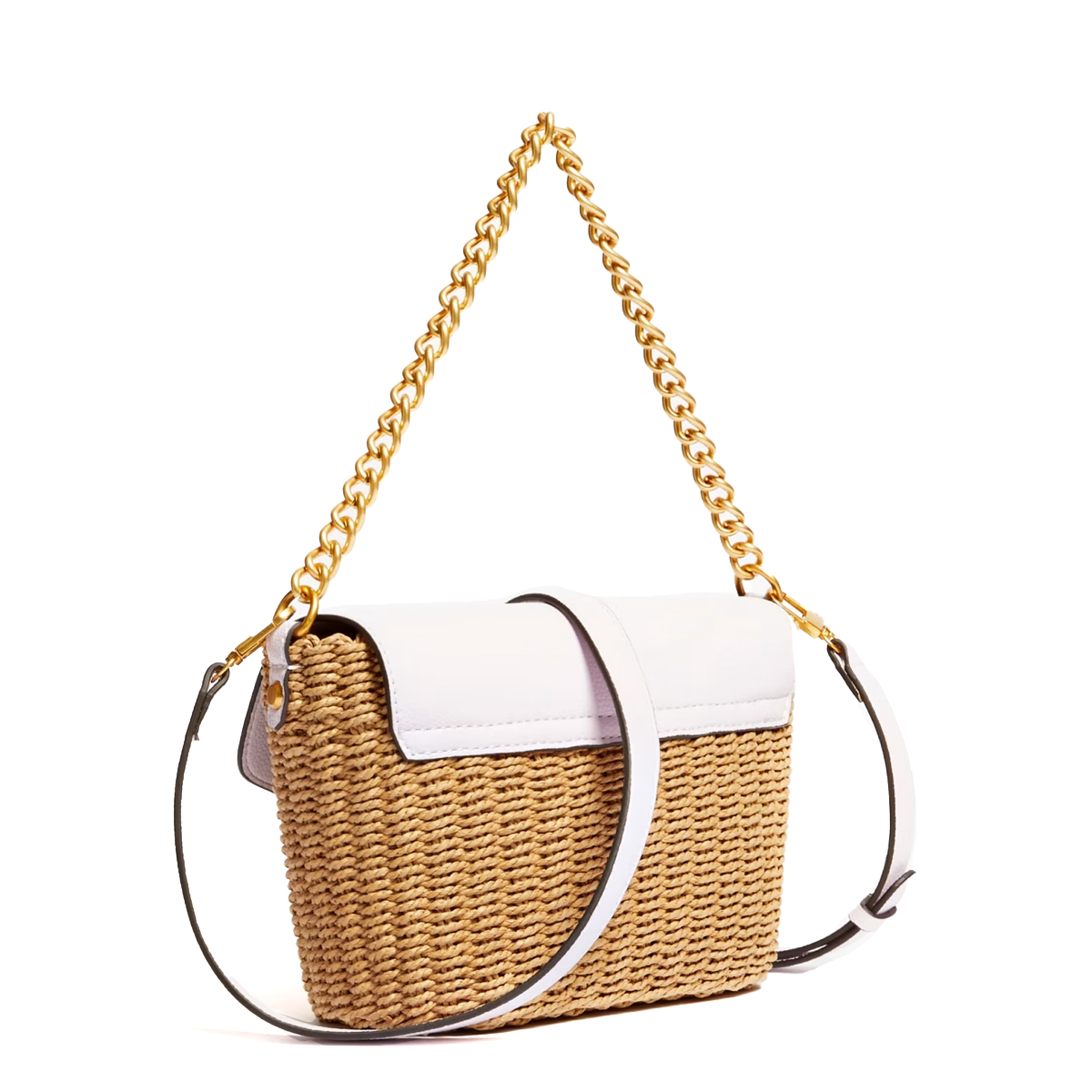 Guess Borsa a mano Lilica raffia Liliac - 2