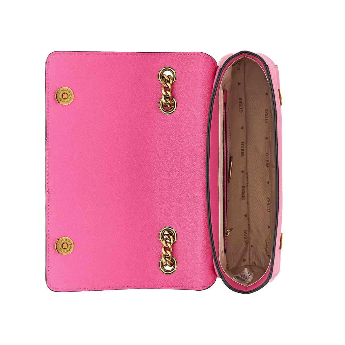 Guess Borsa a spalla Nell Fuchsia - 3