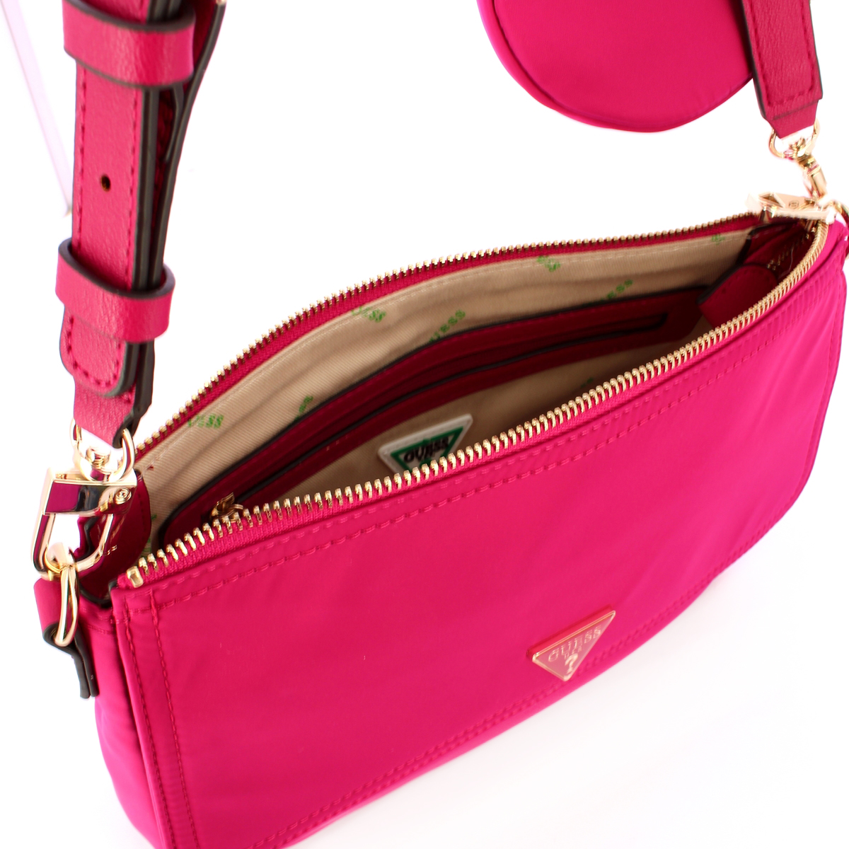 Guess Borsa a spalla Eco Gemma Magenta - 4