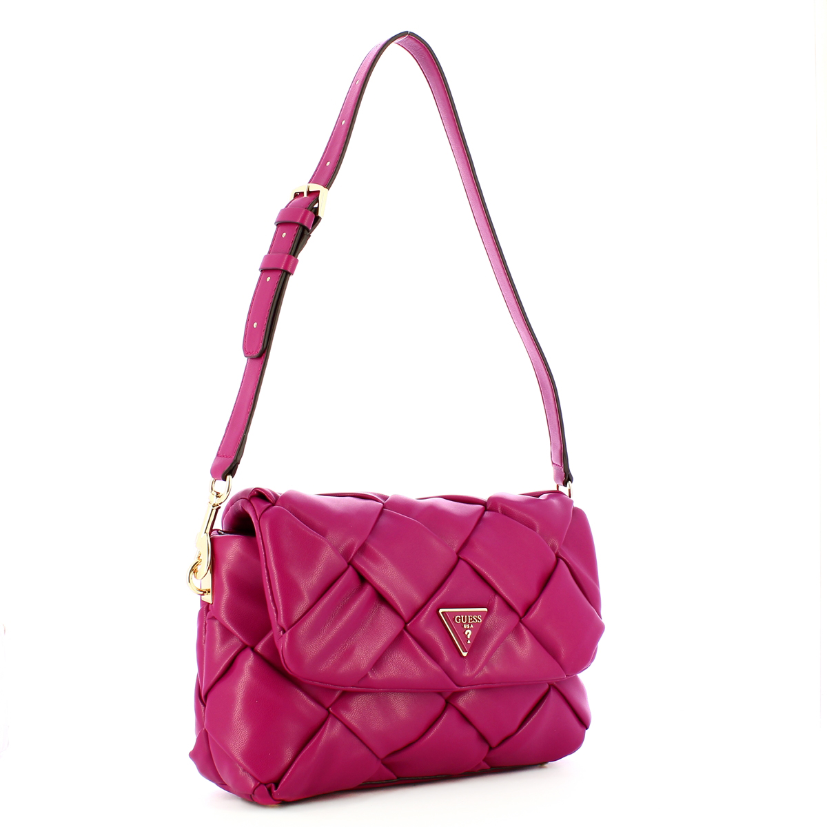 Guess Borsa a tracolla Zaina trapuntata Boysenberry - 2