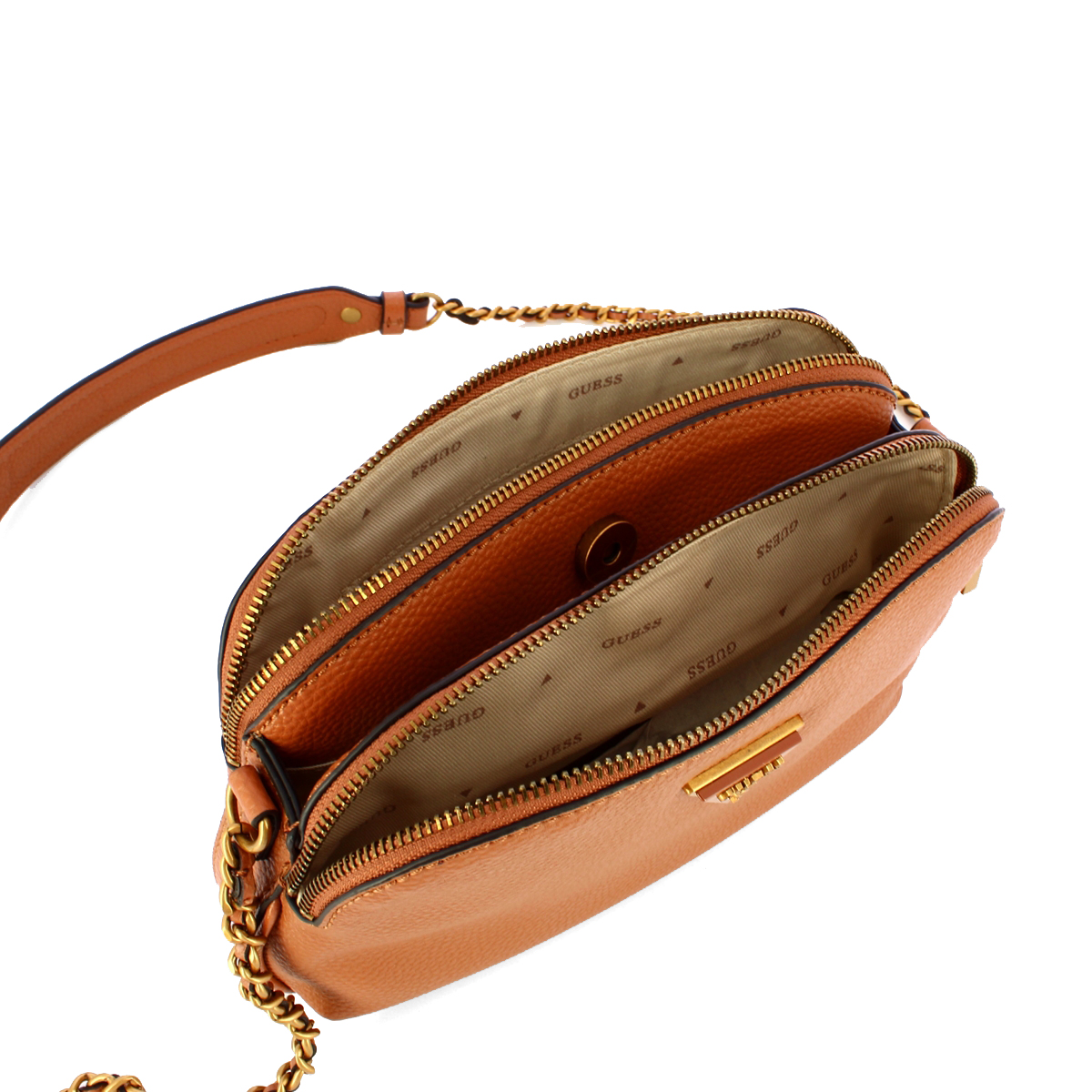 Guess Borsa a tracolla Becci Cognac - 4