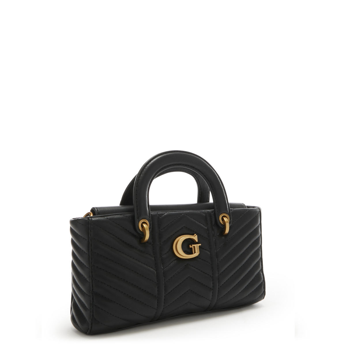 Guess Mini Borsa a mano Lovide trapuntata Black - 2