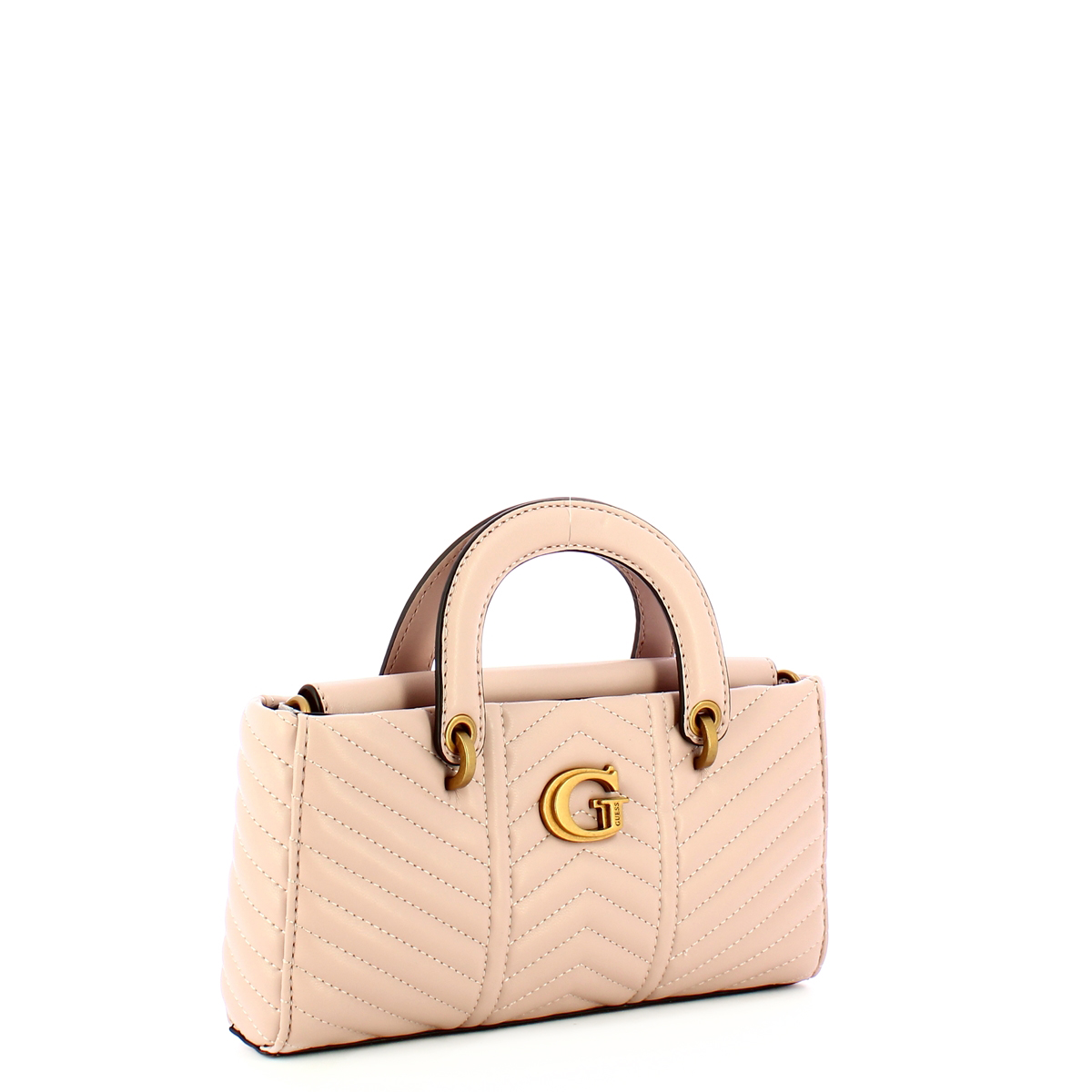 Guess Mini Borsa a mano Lovide trapuntata Rosewood - 2