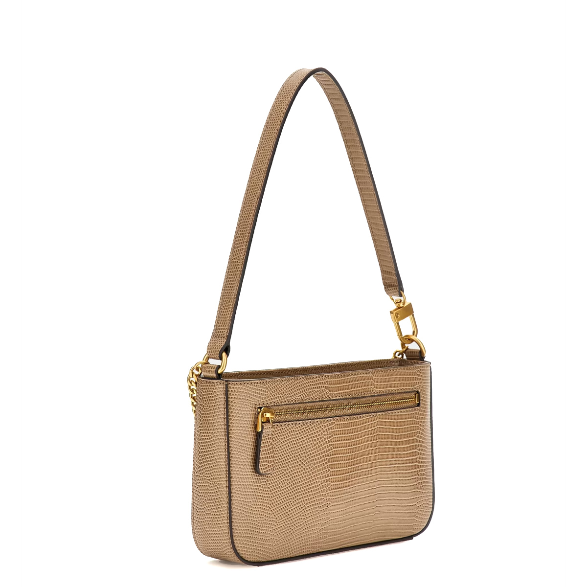 Guess Sottospalla Katey Mini Cocco Dark Taupe - 2