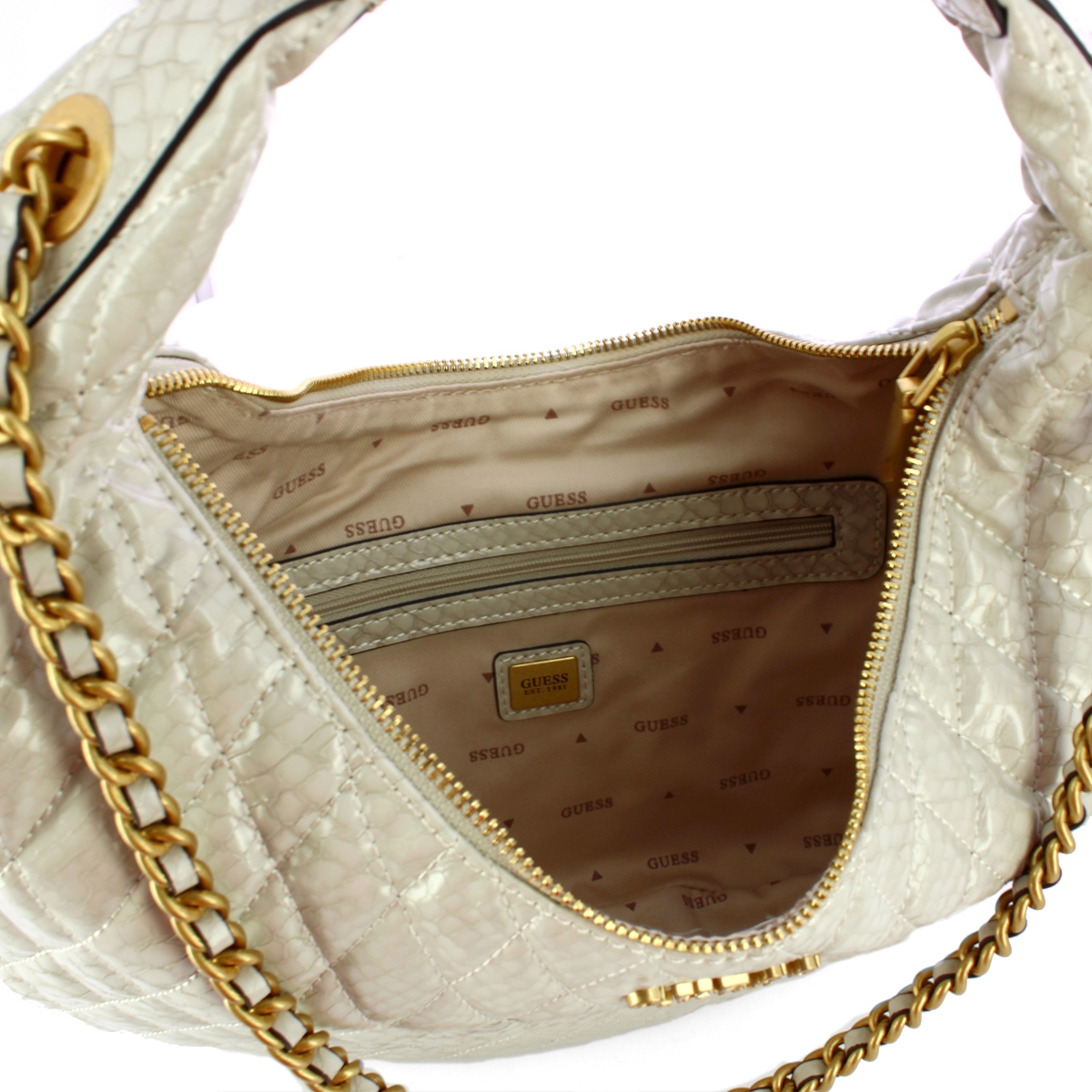 Guess Hobo Bag Dema Stone - 4