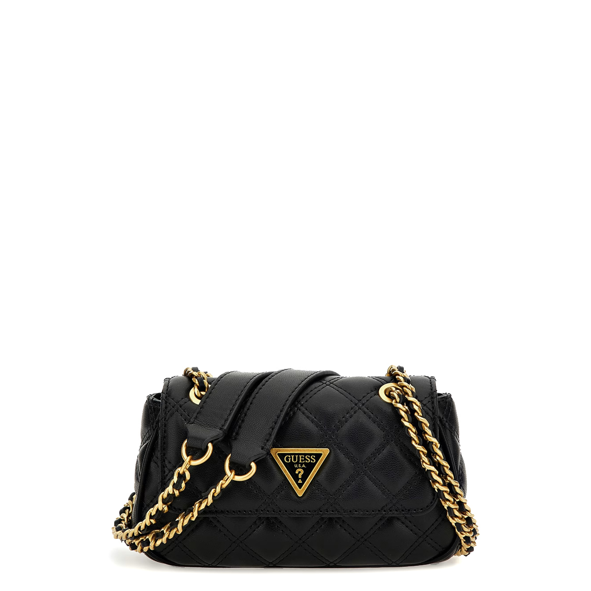 Guess Mini Borsa a spalla Giully trapuntata Black - 1