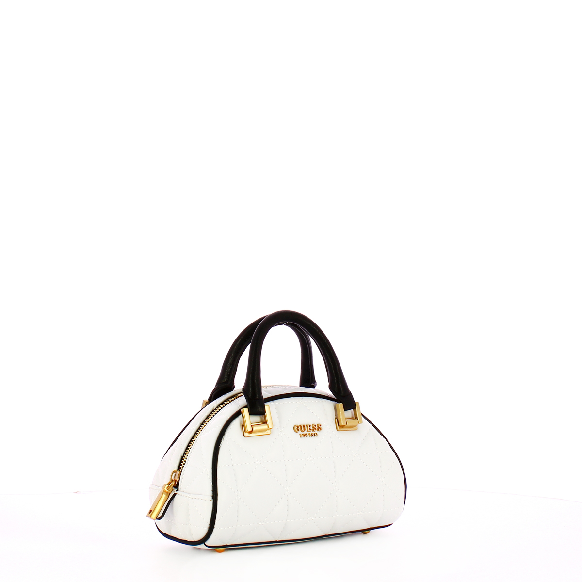 Guess Mini Borsa a mano Mildred trapuntata White - 2